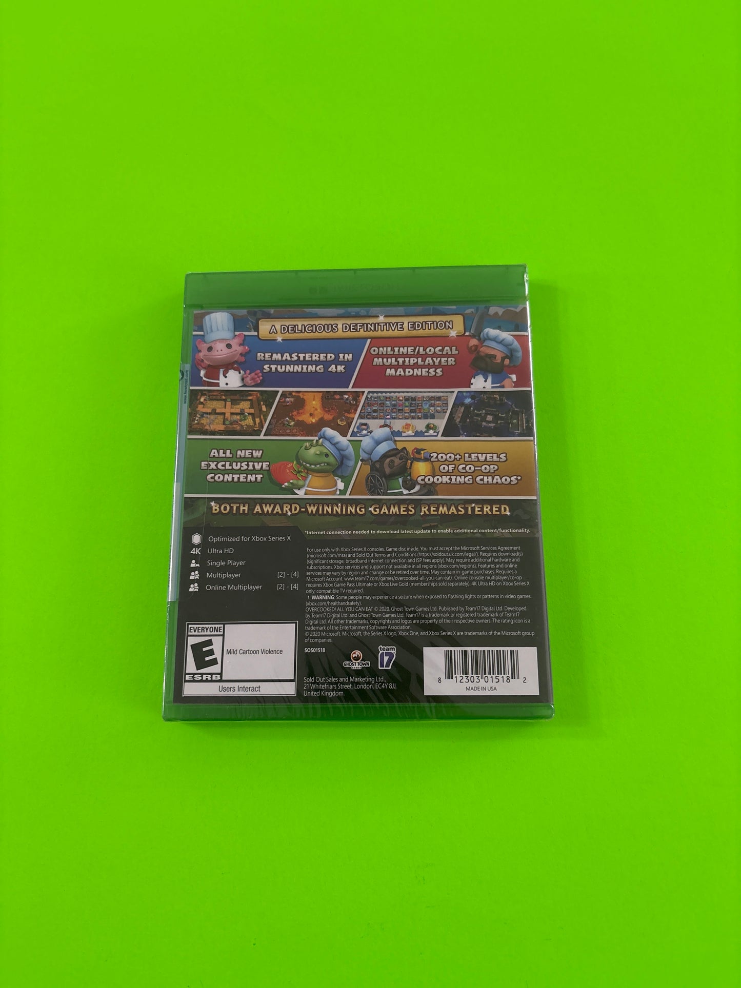 Overcooked All You Can Eat (Xbox Series X, 2020) Brand New Sealed