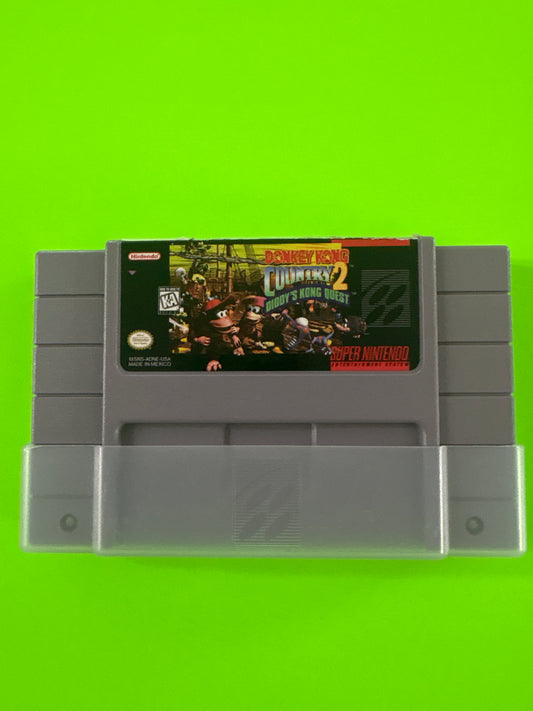 Donkey Kong Country 2: Diddy's Kong Quest(Nintendo SNES, 1995) NFS Demo