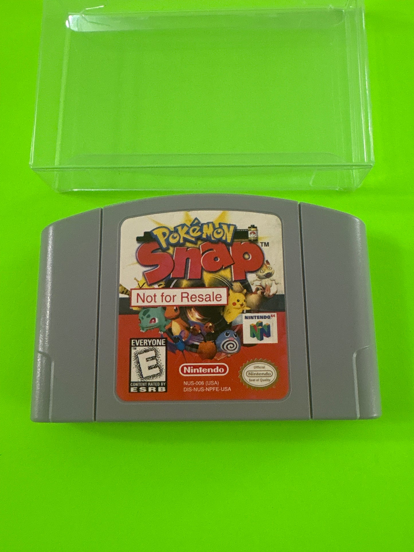Pokemon Snap (Nintendo 64, 1998) N64 Authentic Demo Not For Resale