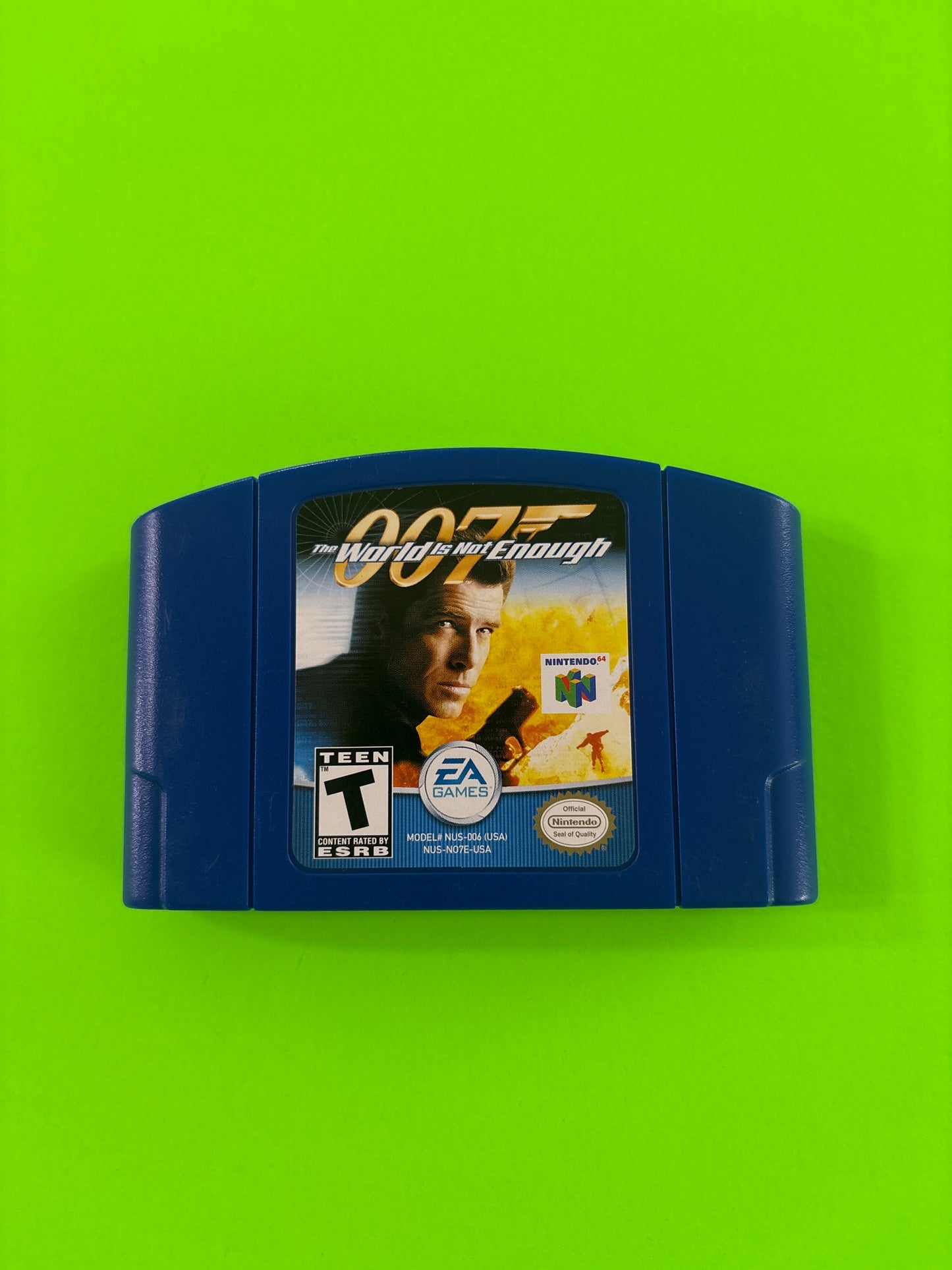 007 The World Is Not Enough (Nintendo 64, 2000) N64 Authentic
