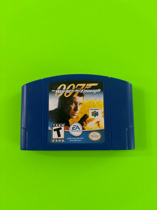 007 The World Is Not Enough (Nintendo 64, 2000) N64 Authentic