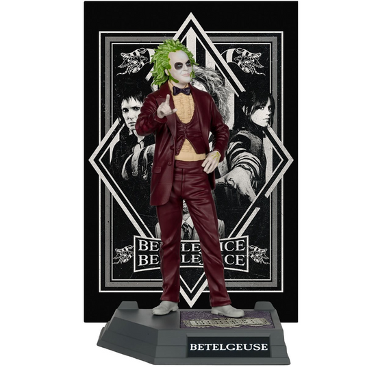 Movie Maniacs Beetlejuice Beetlejuice 6-Inch Scale Posed Figure