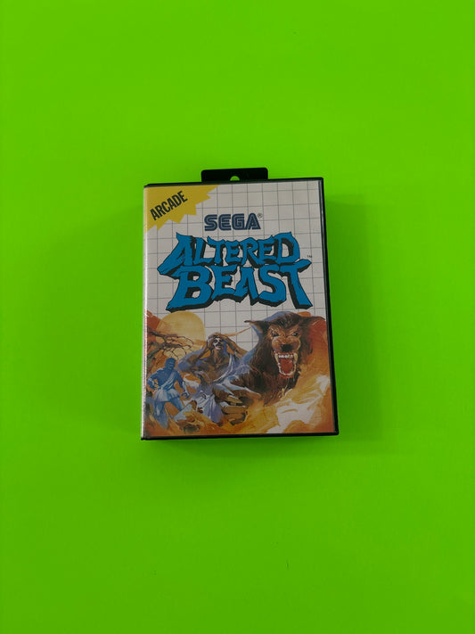 Altered Beast (Sega Master System, 1989) Complete w/Manual Authentic