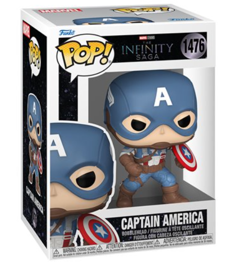 Marvel MCU Archives The Infinity Saga Captain America Funko Pop! Vinyl Figure #1476