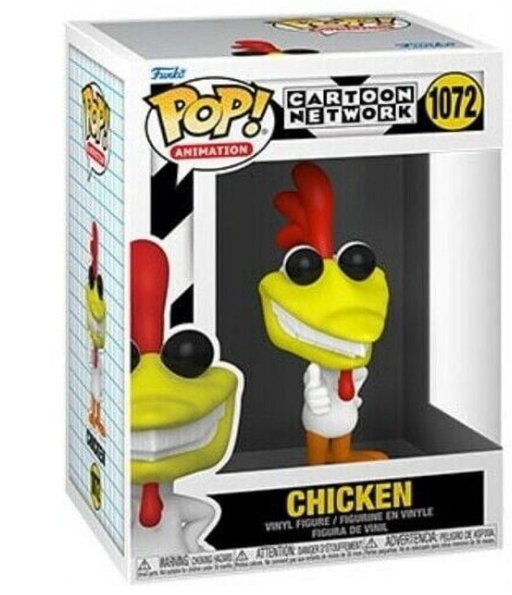 FUNKO POP! ANIMATION: Cow & Chicken- Chicken [New Toy] Vinyl Figure