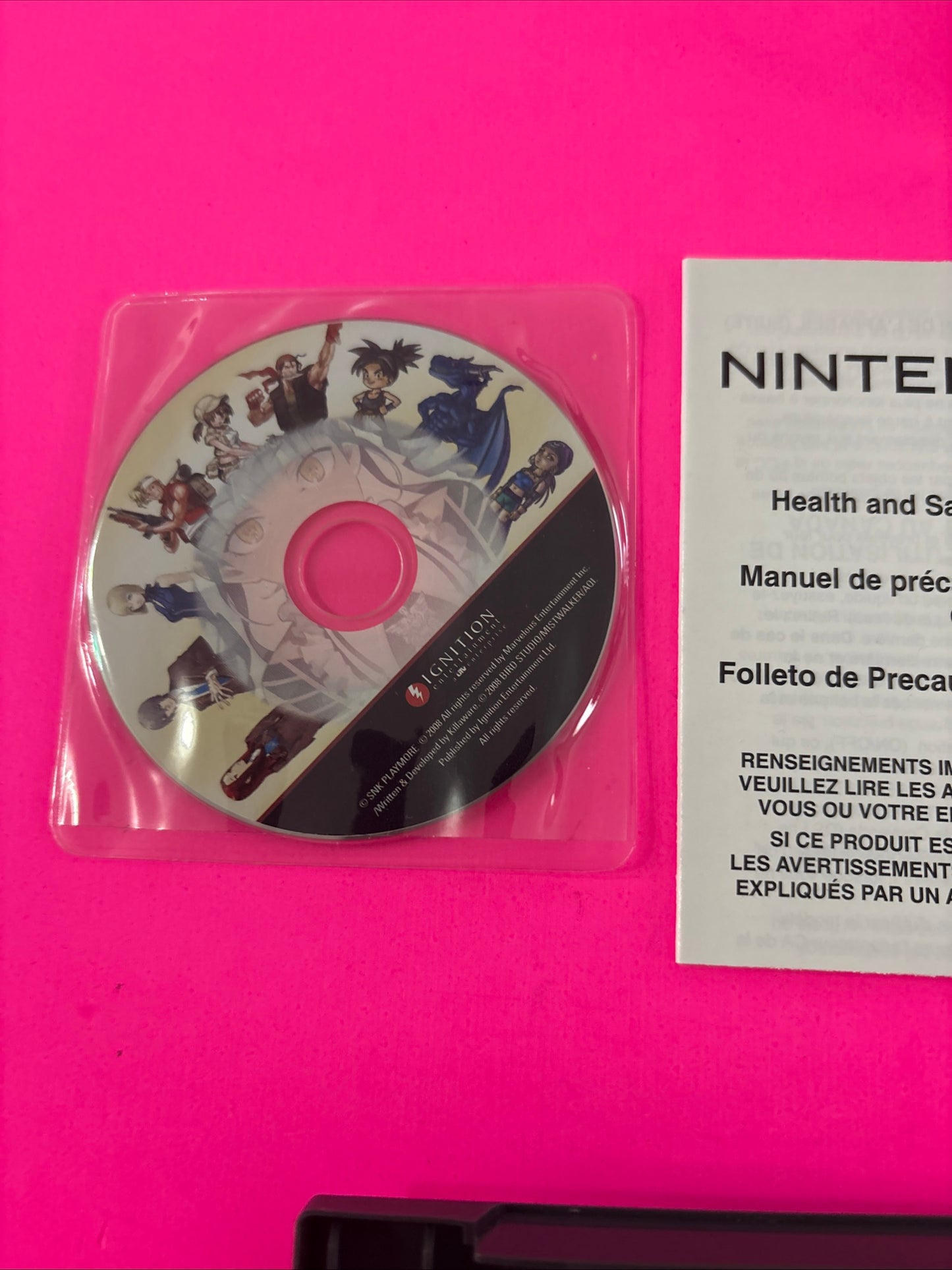 Metal Slug 7 CIB (Nintendo DS, 2008) with Slip Cover, Music CD, and Poster