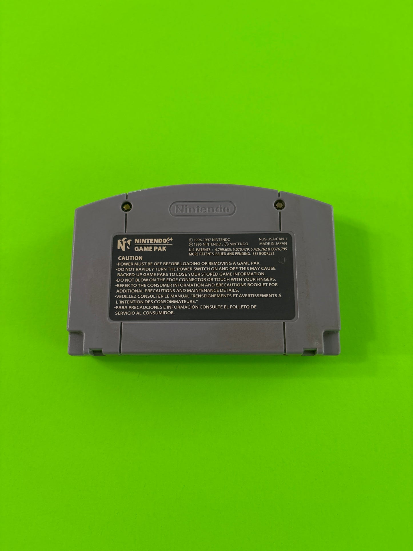 Superman (Nintendo 64, 1999) N64 Authentic