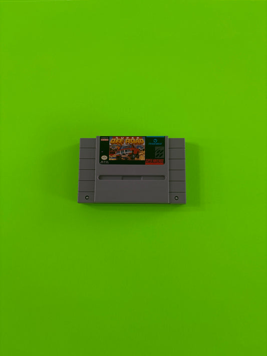 Super Off Road (Super Nintendo Entertainment System, 1991) SNES Authentic Demo