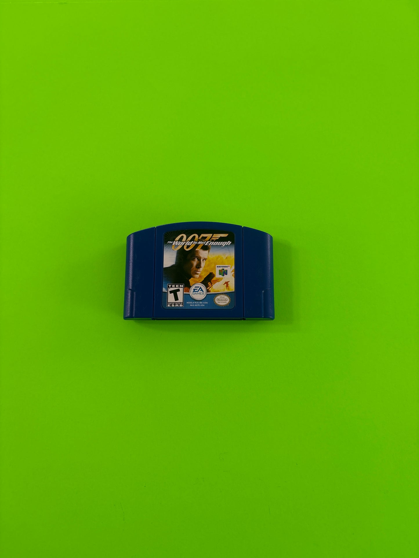 007 The World Is Not Enough (Nintendo 64, 2000) N64 Authentic