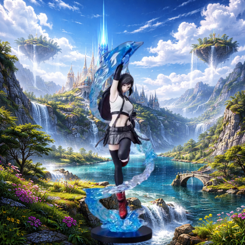Final Fantasy VII Rebirth Tifa Lockhart Statuette