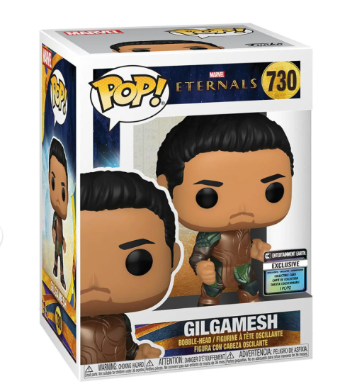 Eternals Gilgamesh Pop! Vinyl with Card - EE Exclusive