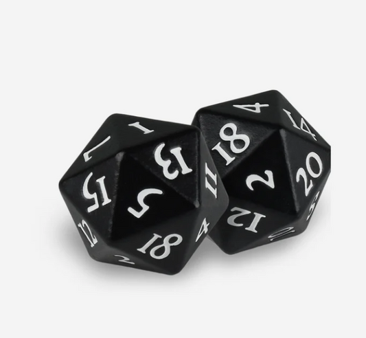Heavy Metal D20 Dice Set