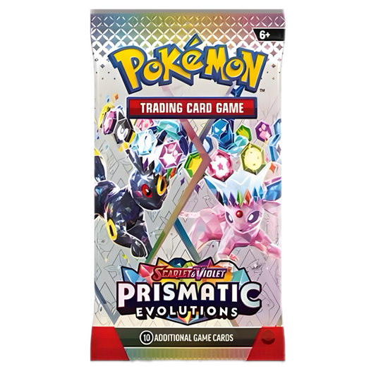 Pokemon TCG: Pokemon Scarlet & Violet-Prismatic Evolutions Booster Pack