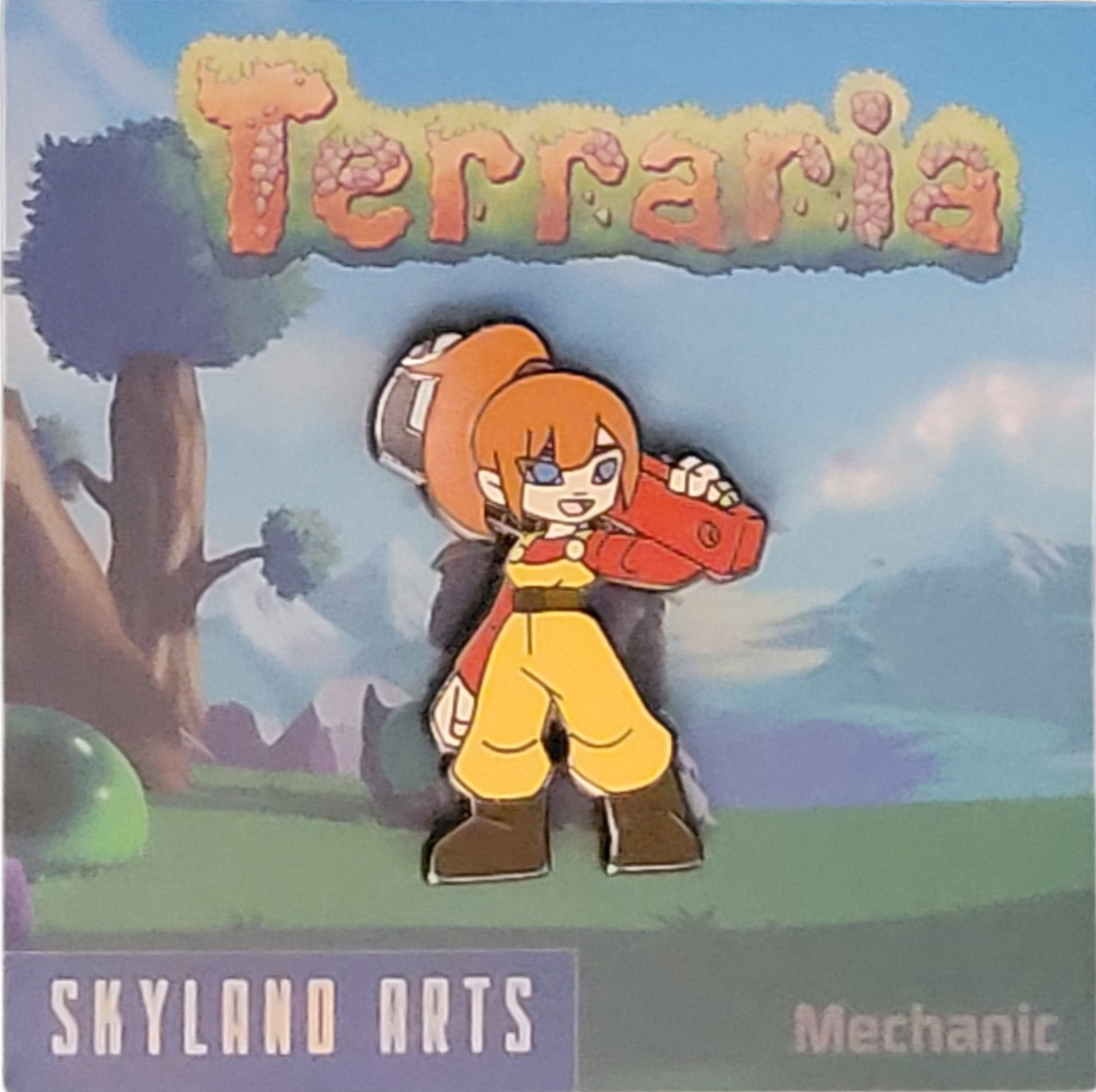 Terraria Wave1B 3-Pin Pack + FREE STICKERS + save on shipping!