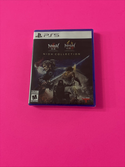 Nioh & Nioh 2 Collection (PlayStation 5, 2021) PS5 Remastered Complete Brand New
