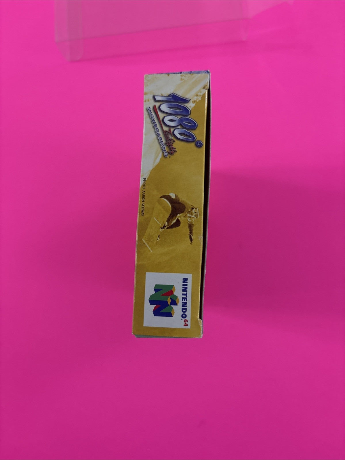 1080° Snowboarding (Nintendo 64, 1998) N64 Box Manual Insert Plastic Protector
