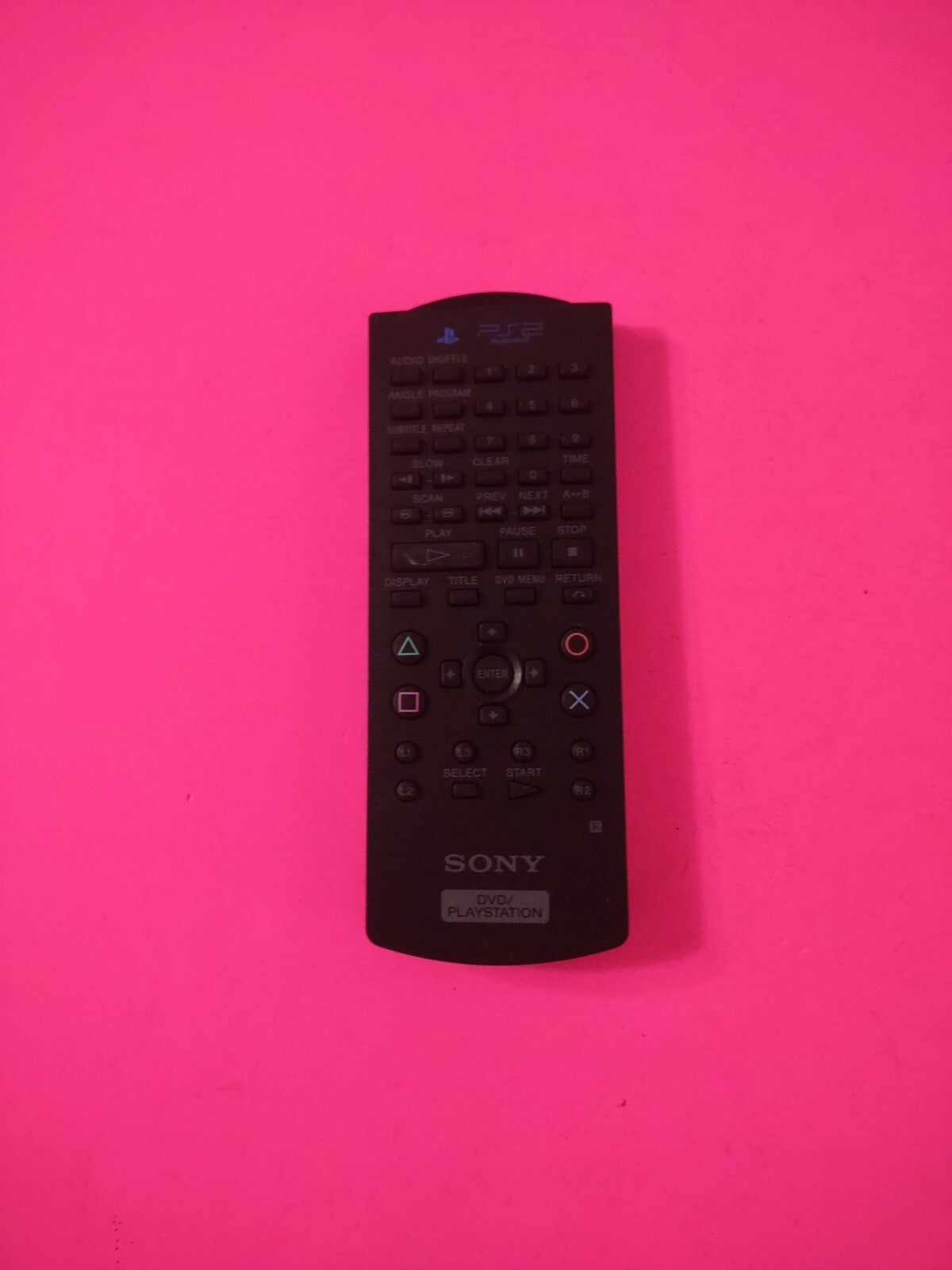 Sony OEM PS2 PlayStation DVD Remote Control SCPH-10150 Tested