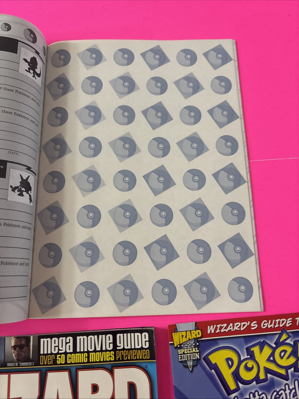 1998 Pokemon COLLECTORS STICKER BOOK Scholastic NEW Unused Vintage Maria Barbo