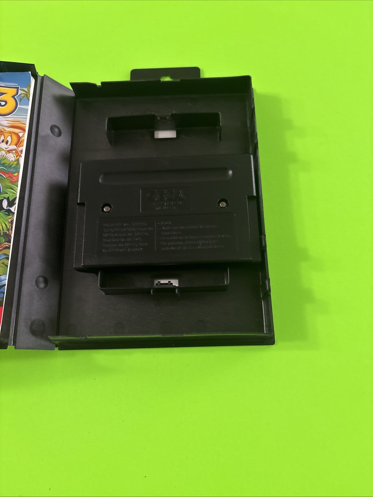 Sonic the Hedgehog 3 (Sega Genesis, 1994) Authentic Complete w/Manual