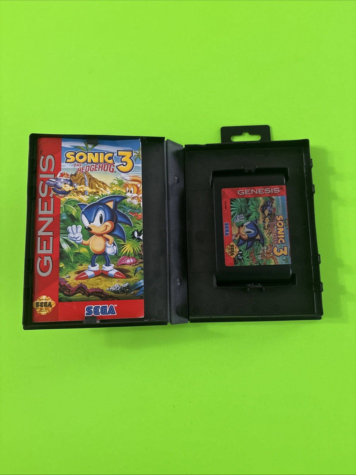 Sonic the Hedgehog 3 (Sega Genesis, 1994) Authentic Complete w/Manual