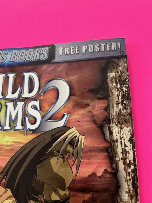 Wild Arms 2: Official Perfect Guide + Poster!!! Versus Book Vol 12