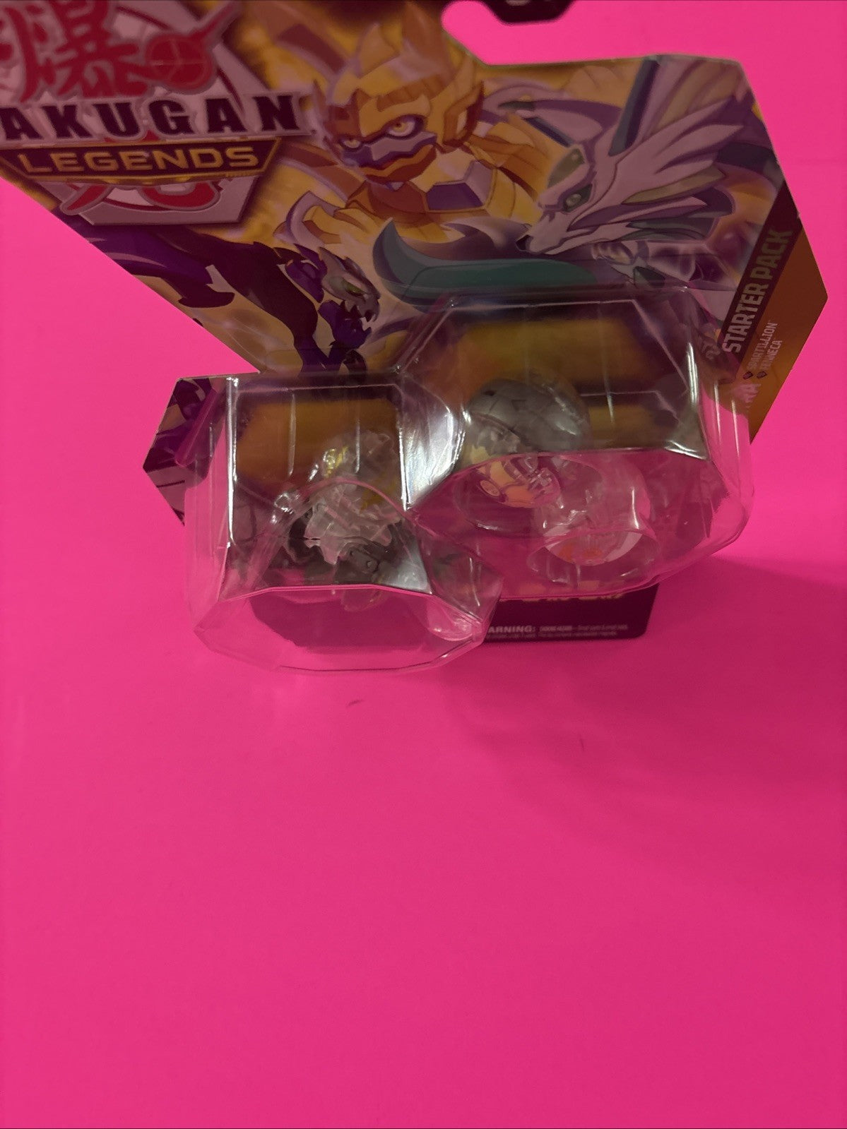 Bakugan Legends Diamond Chase Starter Pack Tretorous Spartillion Fenneca New