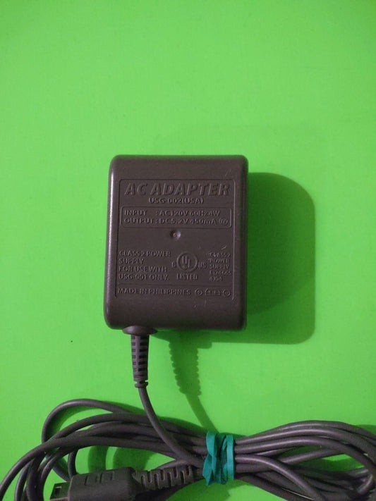 Ds Lite USG-002 AC Adapter OEM Nintendo Home Wall Charger Cable