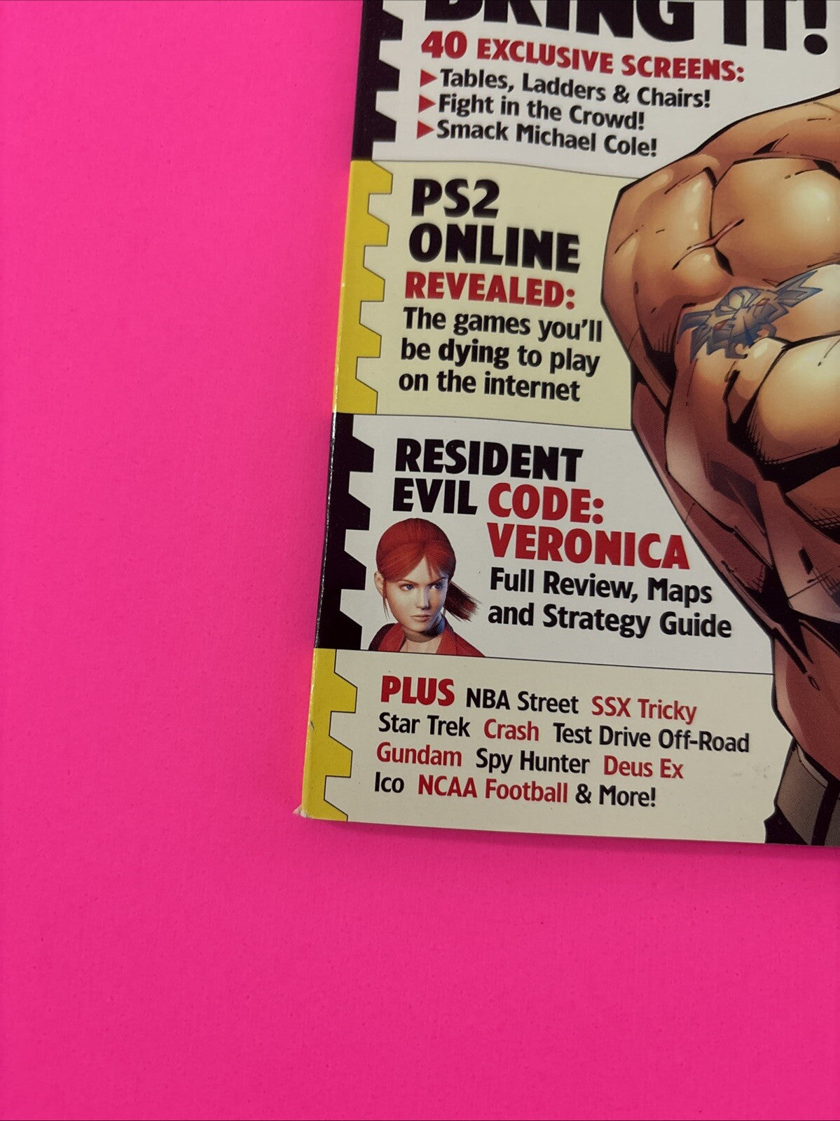 PlayStation Magazine PSM Sep 2001 Vol 5 #49 Just Bring It WWF + Viking Warrior