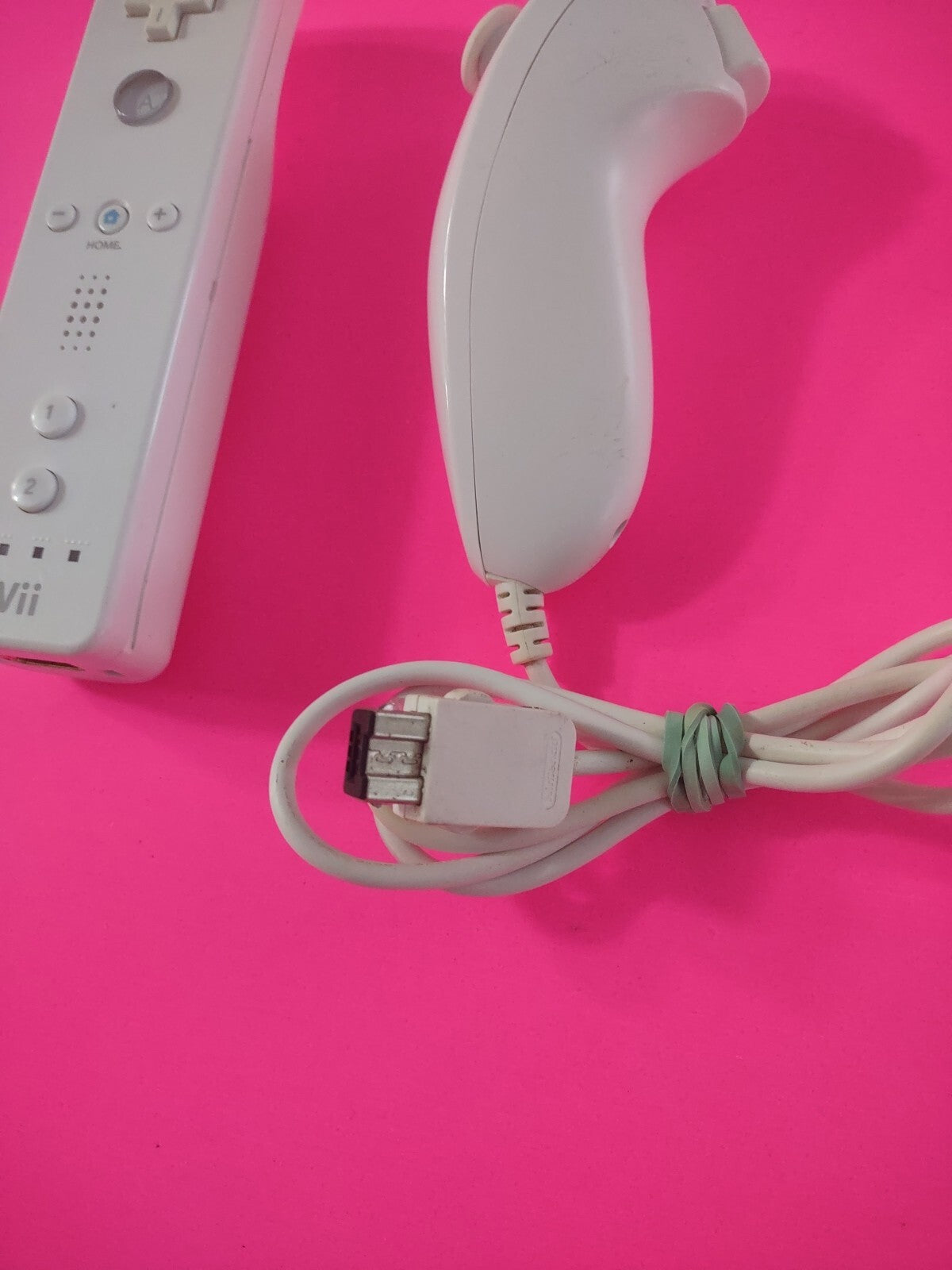 Nintendo RVL-003 Wii Remote Control with Nunchuk Tight & Clean OEM