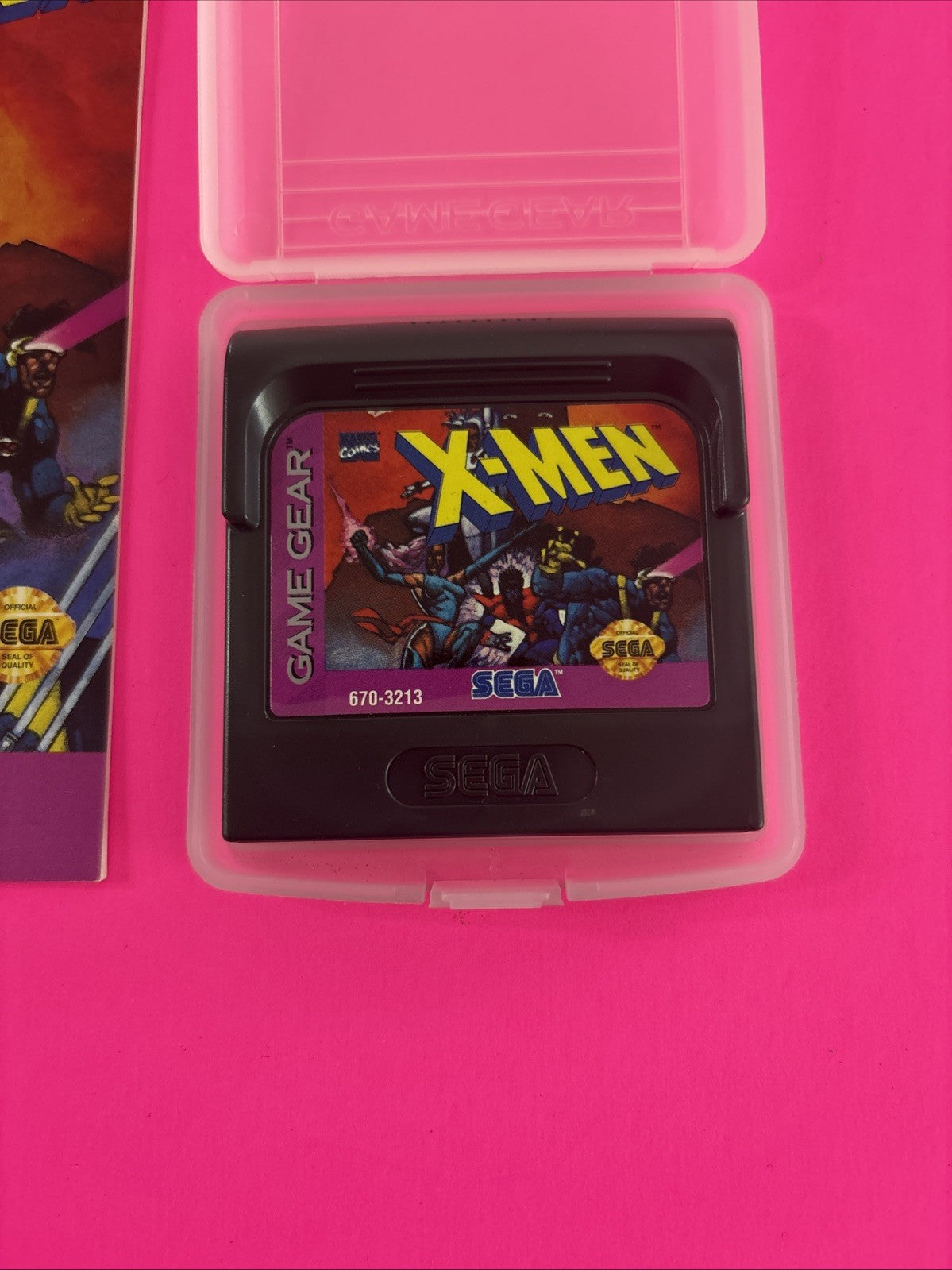 X-men (SEGA Game Gear) w/ manual