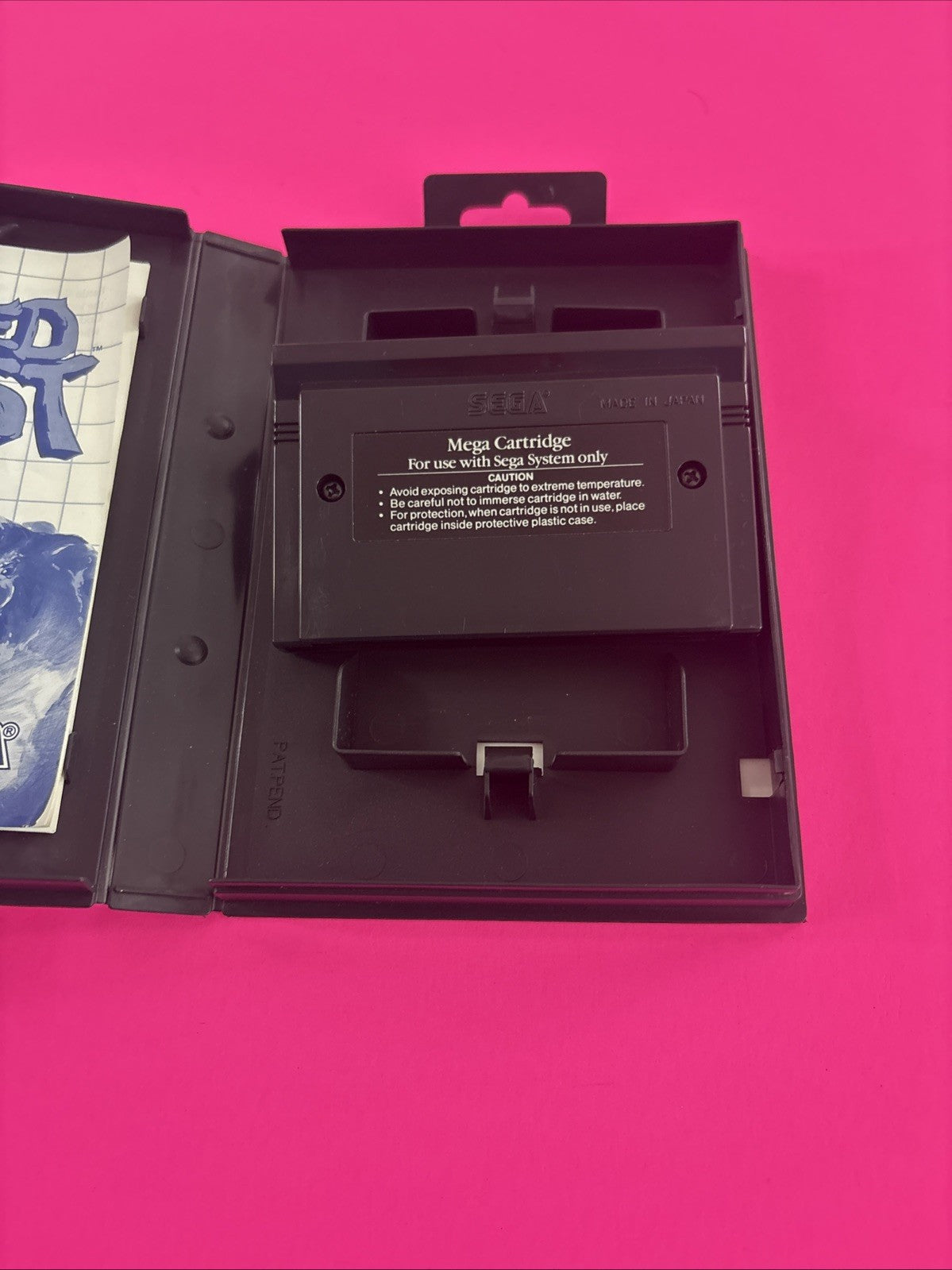 Altered Beast (Sega Master System, 1989) Complete w/Manual Authentic