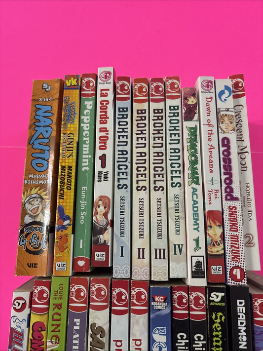 Random English Manga Lot Bundle (26 Books) #3 Priceless Bleach chibi Vampire