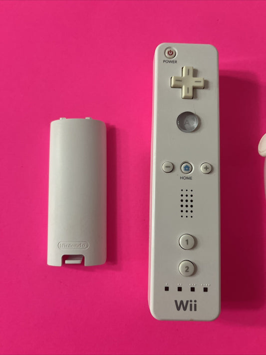 Nintendo RVL-003 Wii Remote Control with Nunchuk Tight & Clean OEM (1a)