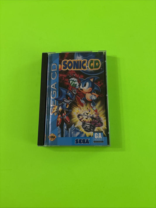 Sonic CD (Sega CD, 1993) CIB w/ Registration Tested & Working