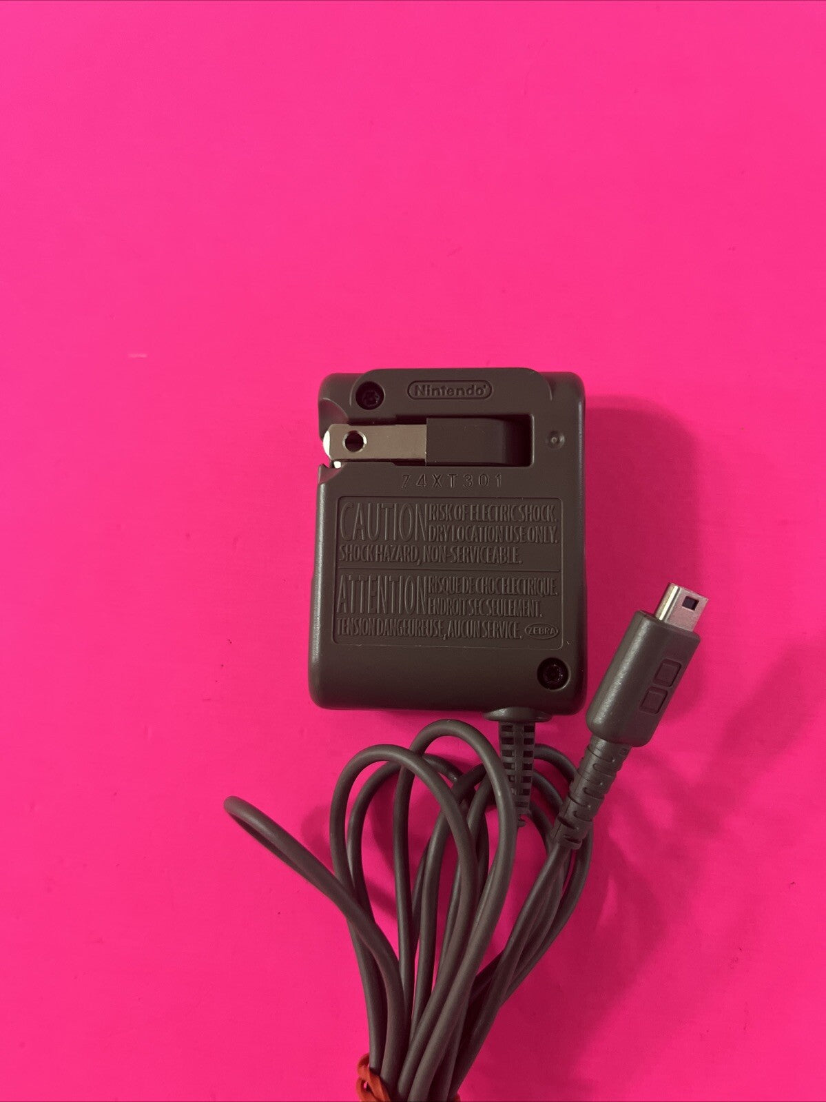 Ds Lite USG-002 AC Adapter OEM Nintendo Home Wall Charger Cable (2a)