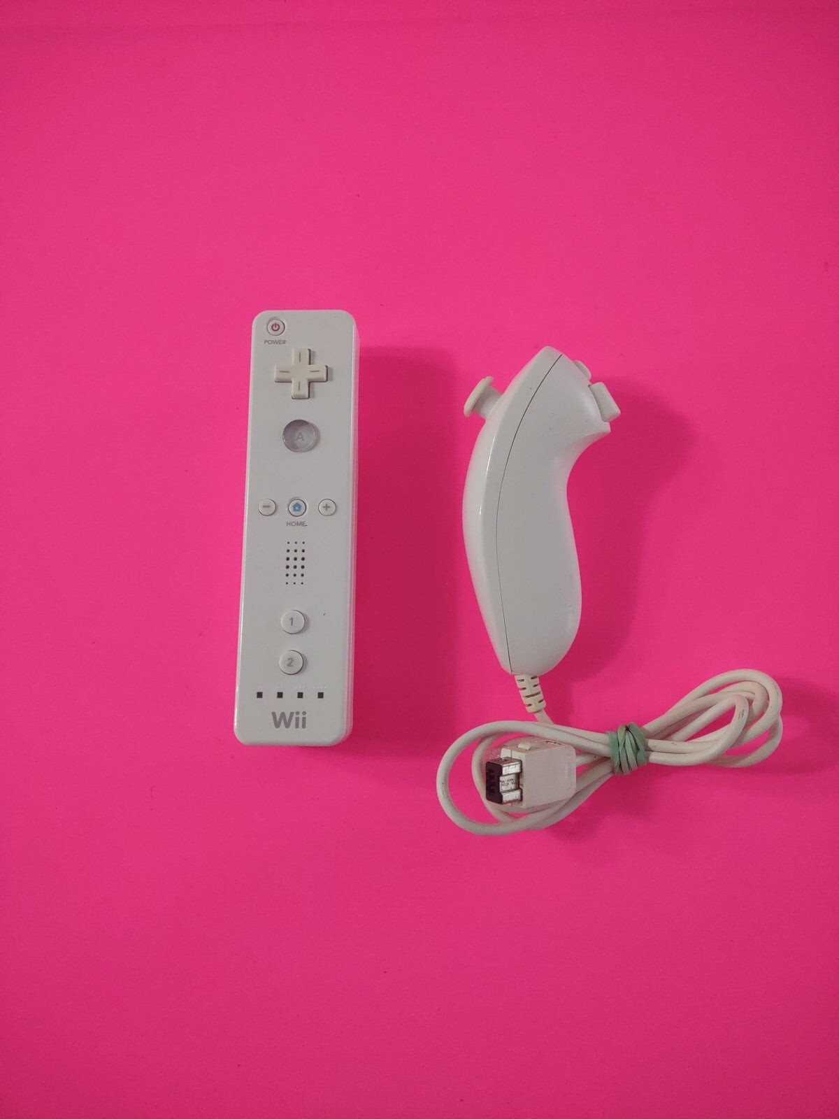 Nintendo RVL-003 Wii Remote Control with Nunchuk Tight & Clean OEM