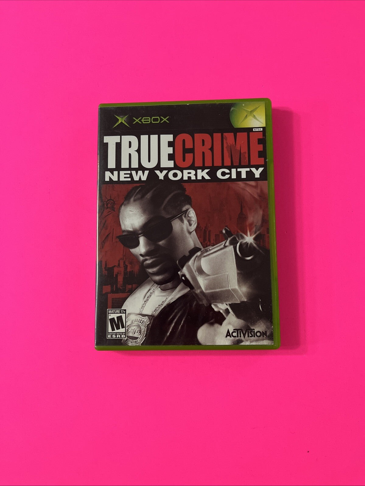 True Crime: New York City (Microsoft Xbox, 2005) Black Label CIB