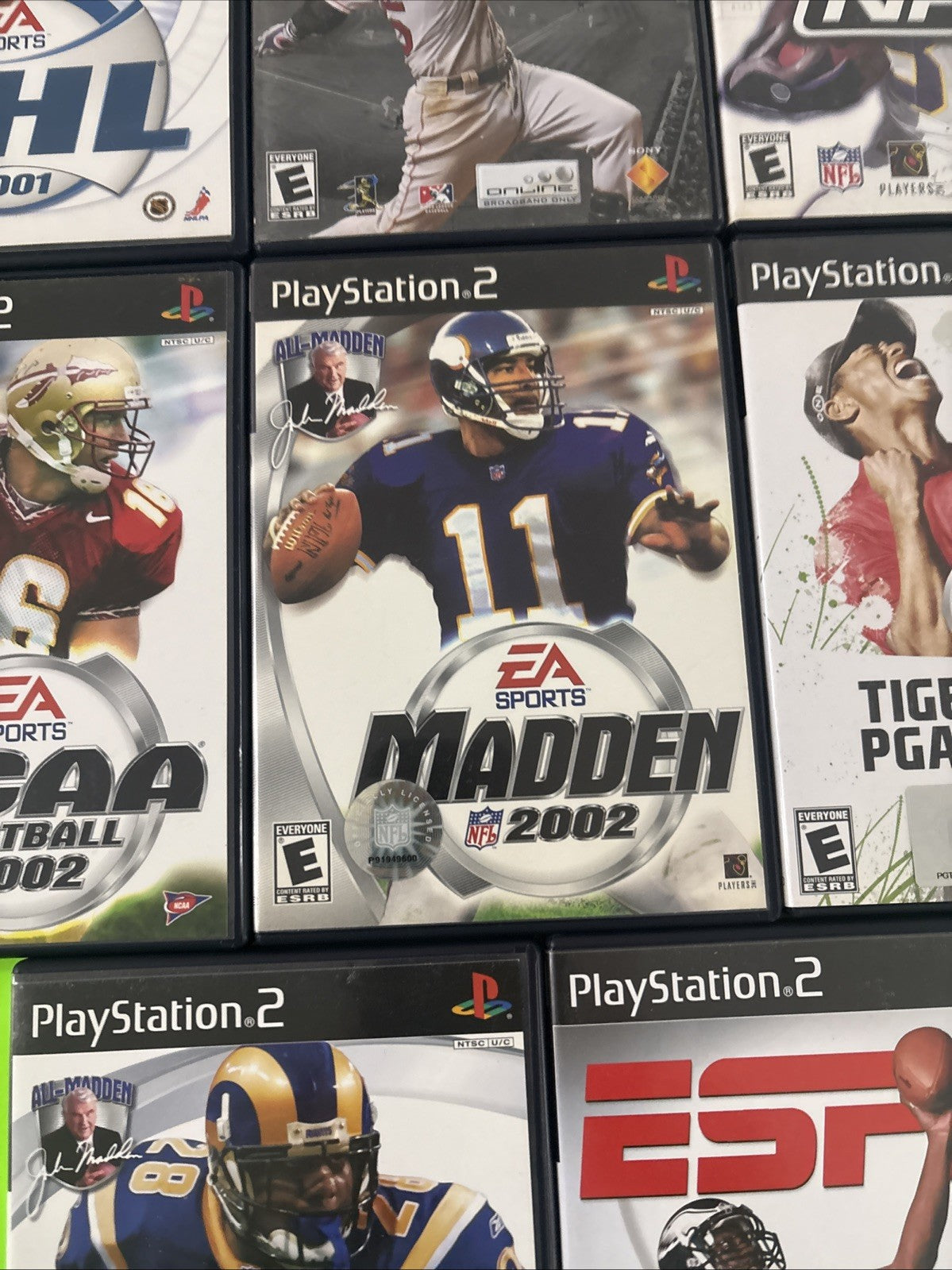 PlayStation Sports (11) Game Lot ALL Complete in Box Tested and Working
