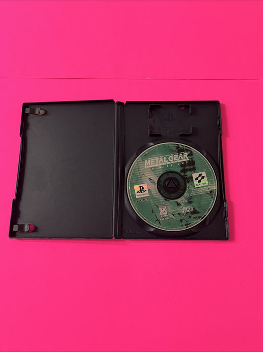 Metal Gear Solid: VR Missions (Sony PlayStation 1 / PS1 / 1999) DISC ONLY