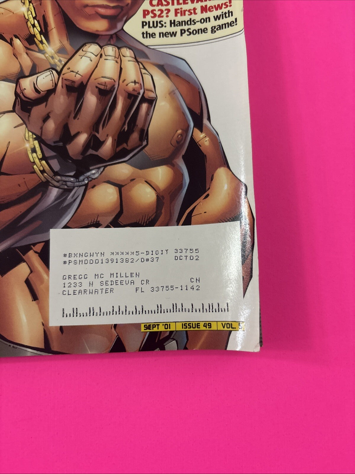 PlayStation Magazine PSM Sep 2001 Vol 5 #49 Just Bring It WWF + Viking Warrior