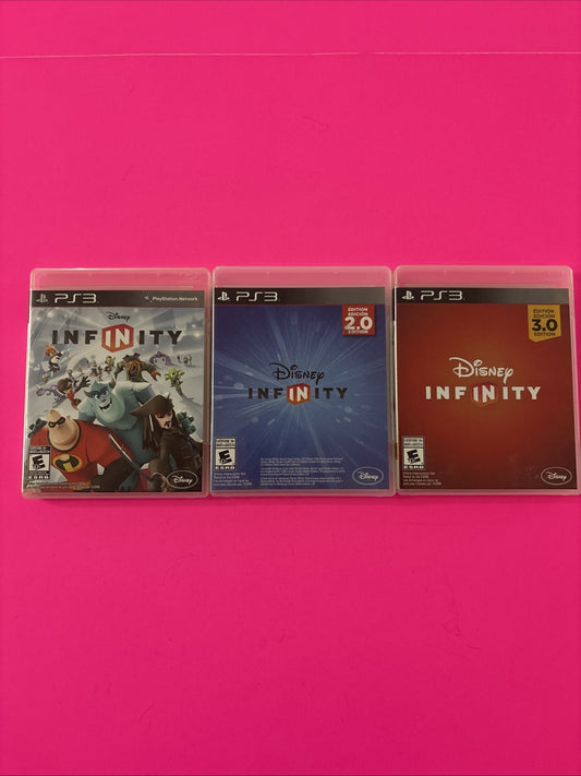 Disney Infinity 1, 2, & 3 (Original + 2.0 & 3.0 Edition) (PlayStation 3) PS3