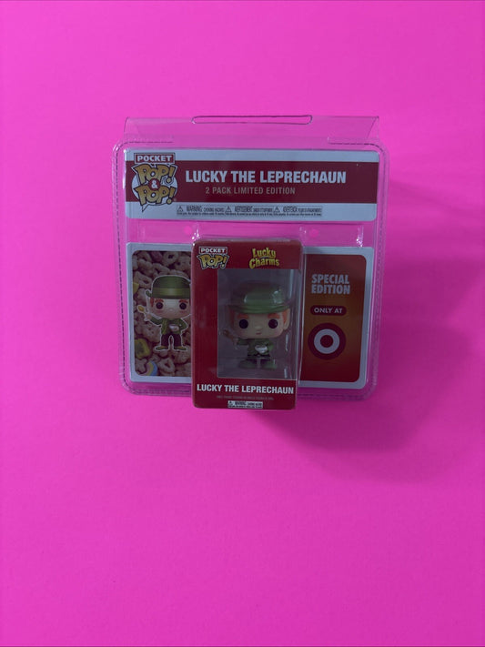 Funko Pocket Pop Ad Icons Lucky The Leprechaun Lucky Charms Target Exclusive NIB