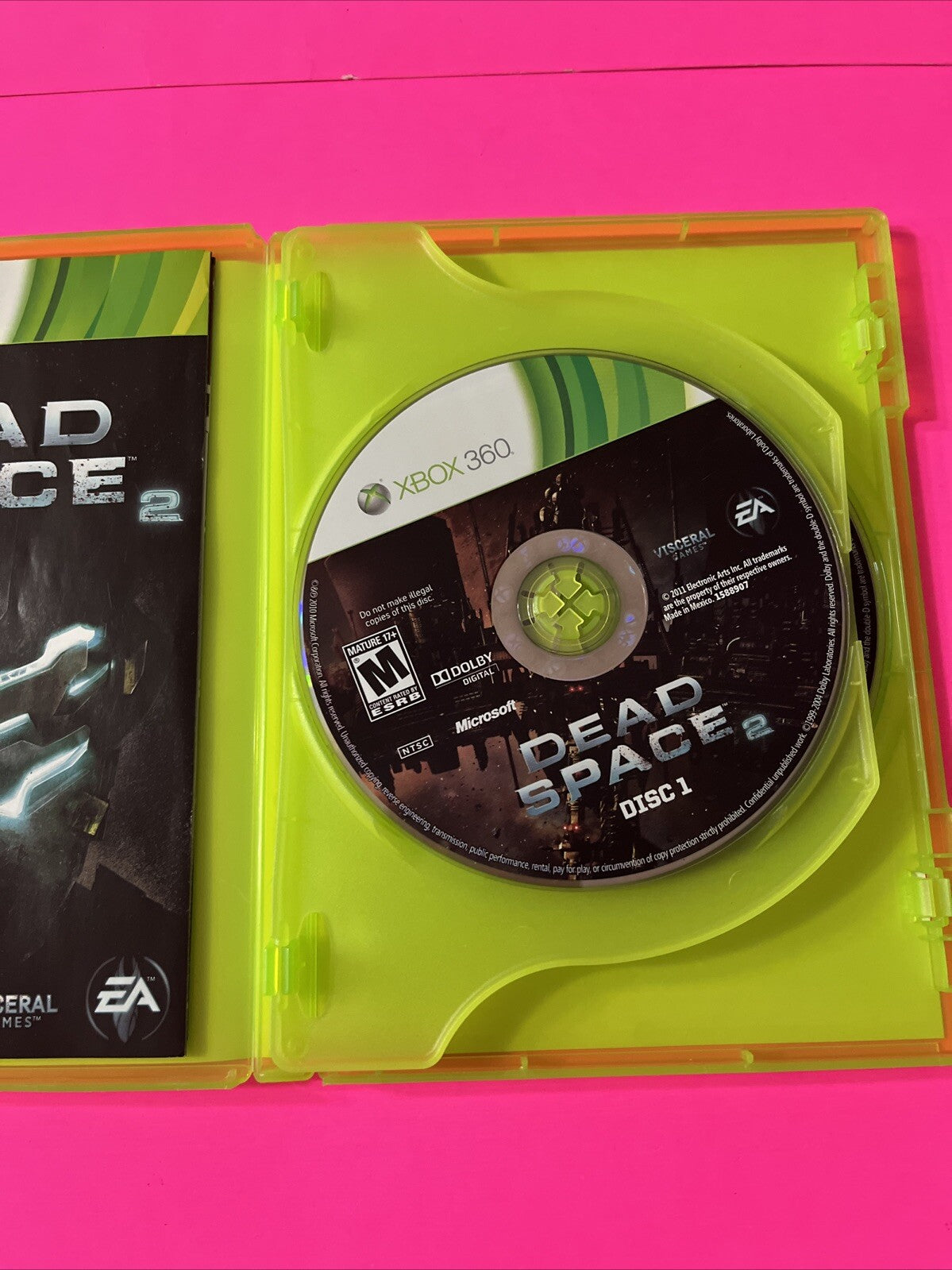 Dead Space 2 (Microsoft Xbox 360, 2011) Complete