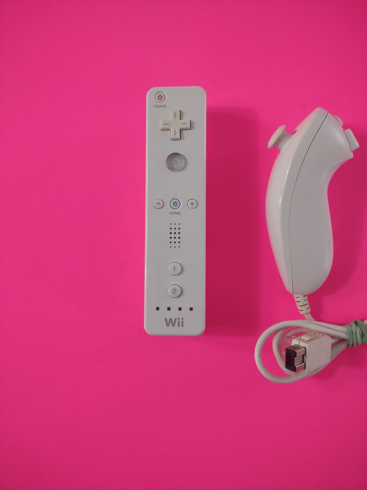 Nintendo RVL-003 Wii Remote Control with Nunchuk Tight & Clean OEM