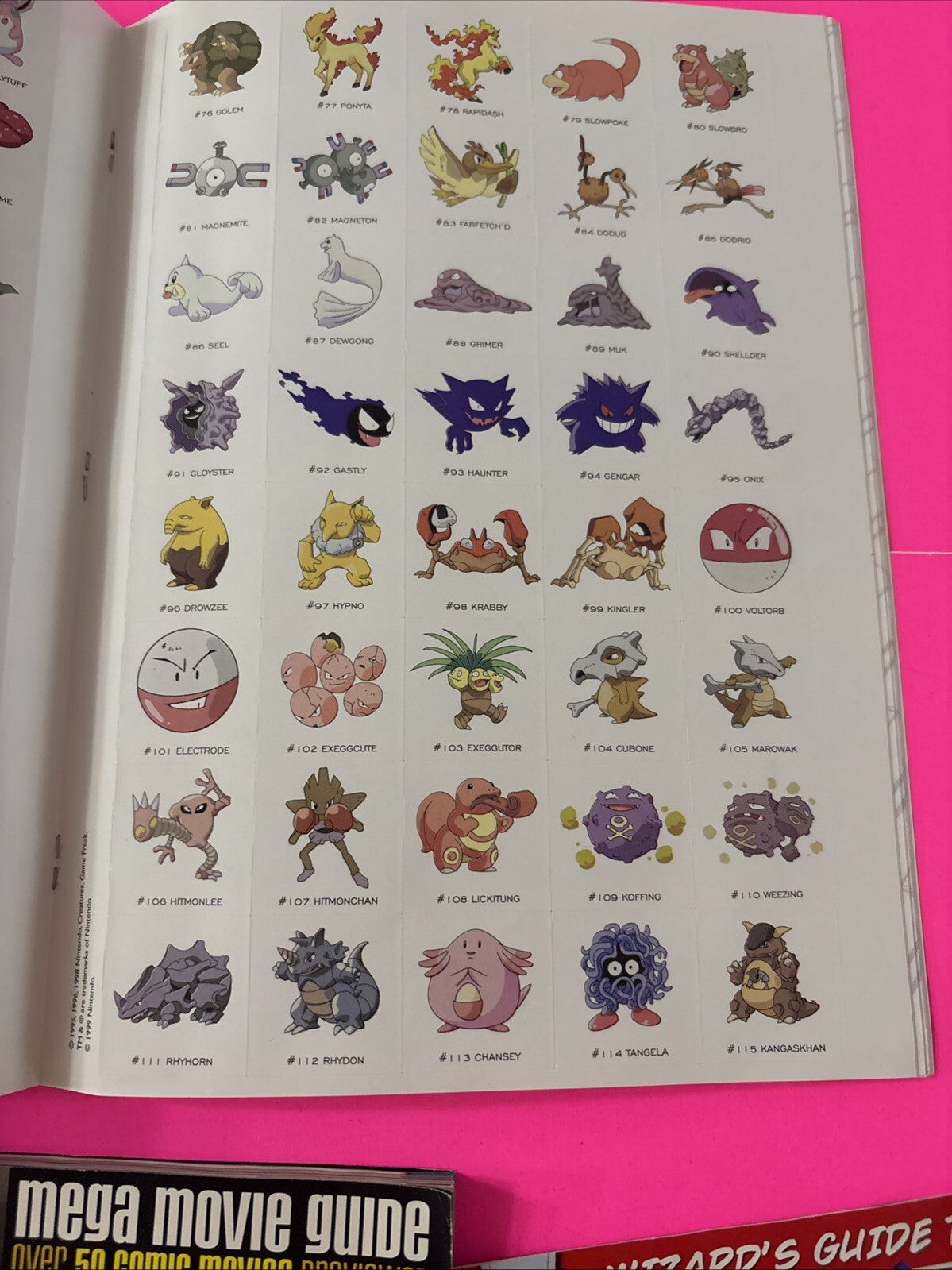 1998 Pokemon COLLECTORS STICKER BOOK Scholastic NEW Unused Vintage Maria Barbo
