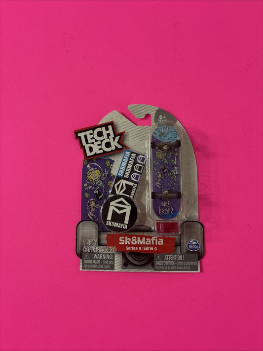 TECH DECK SK8Mafia Fingerboard Skateboard Ultra Rare Series 9 Brand New #1