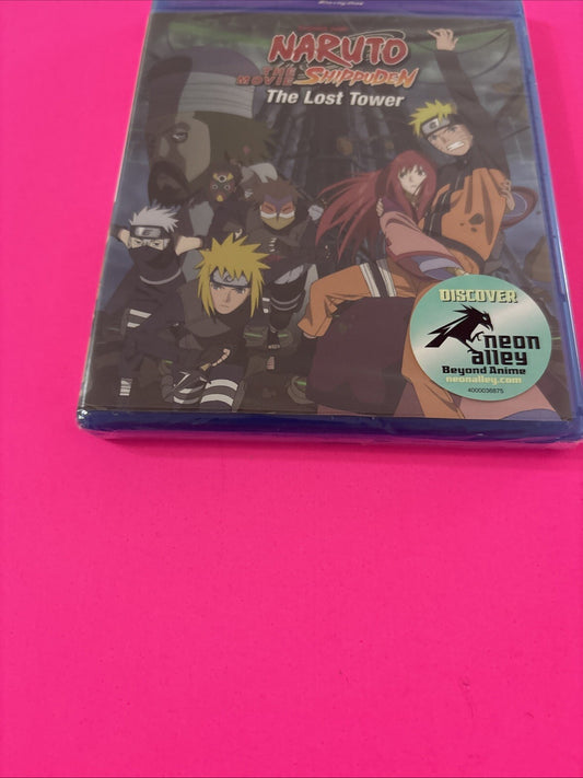 Naruto Shippuden the Movie: The Lost Tower (Blu-ray, 2010) Brand New Sealed