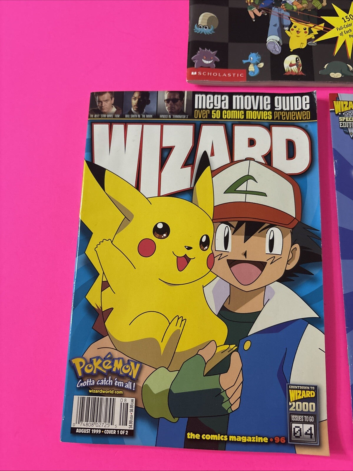 1998 Pokemon COLLECTORS STICKER BOOK Scholastic NEW Unused Vintage Maria Barbo