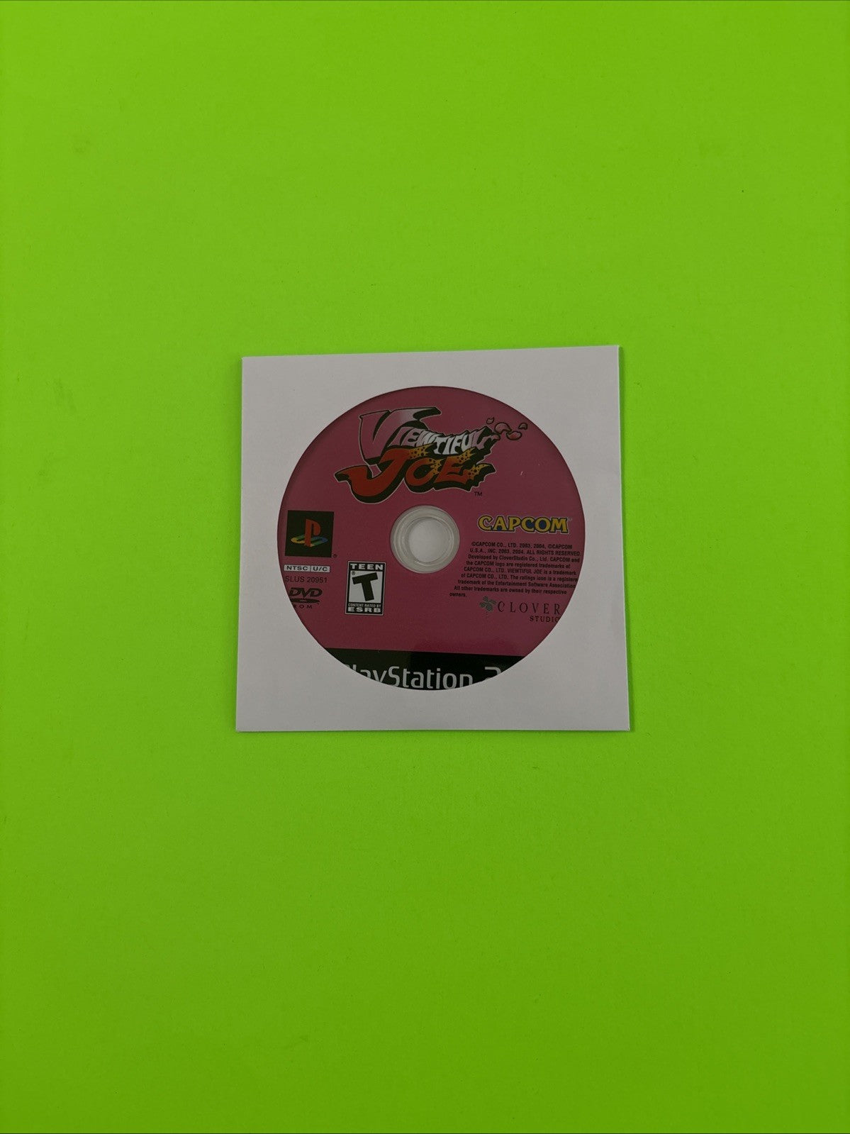 Viewtiful Joe (Sony PlayStation 2, 2004) PS2 Disc Only