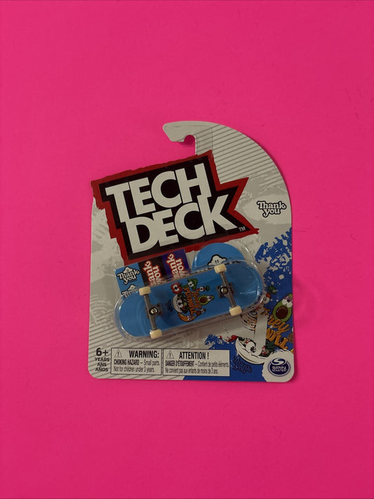 TECH DECK World Pro FINGER BOARD Thank You ULTRA RARE NEW Torey Pudwill #1